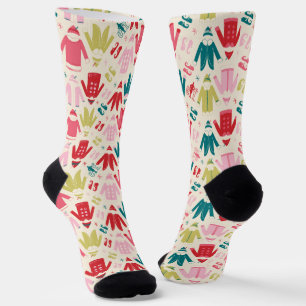 Chaussette Elf Colorful Coat et Chaussures Motif