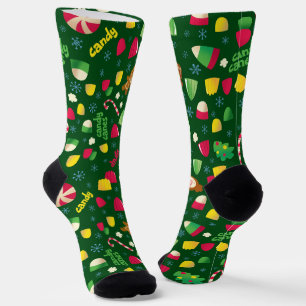 Chaussette Elf the Movie Candy Chaussettes Motif