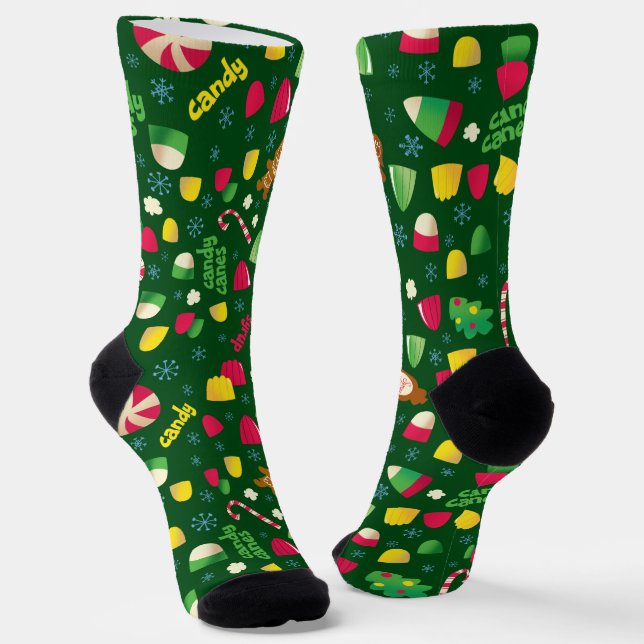 Chaussette Elf the Movie Candy Chaussettes Motif (Angulaire)