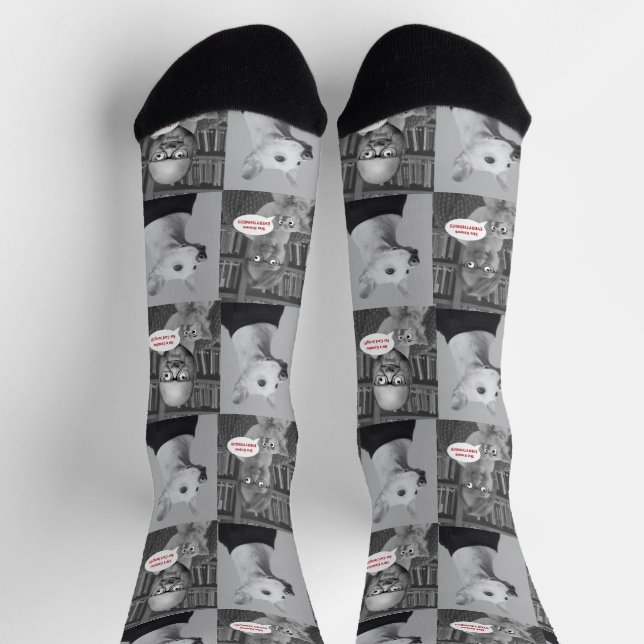 Chaussette Elle, Son, Chaussettes d'équipage Crazy Ivory (Haut)