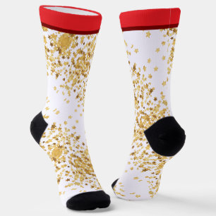 Chaussette Emerald Smiple Cute Père Noël