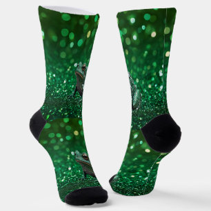 Chaussette Émergence Enchantante : La Grenouille Étincelante