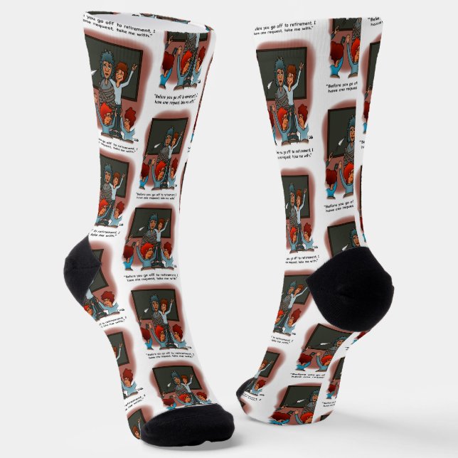 Chaussette Emmenez-Moi Avec Des Chaussettes Premium Durables (Angulaire)
