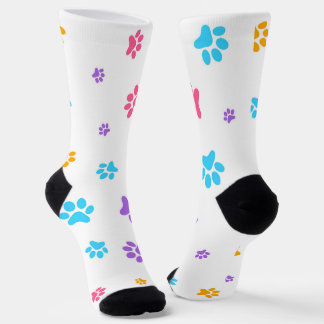 Chaussette Empreinte de patte Durable Premium Crew Sock