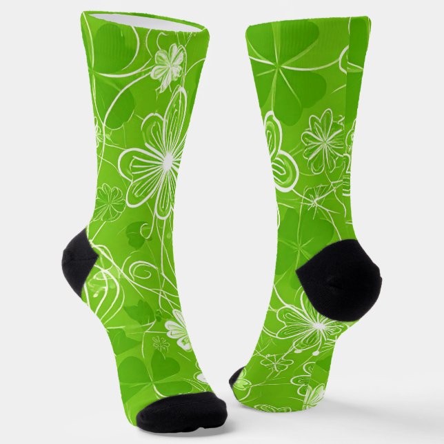 Chaussette Enchevêtrement de Trèfles (Angulaire)