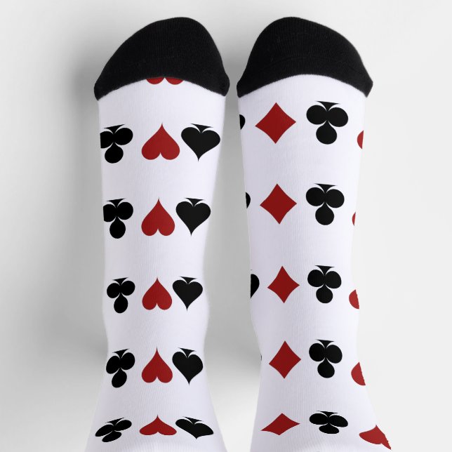 Chaussette Enseignes de jeu de cartes Thunder_Cove (Haut)