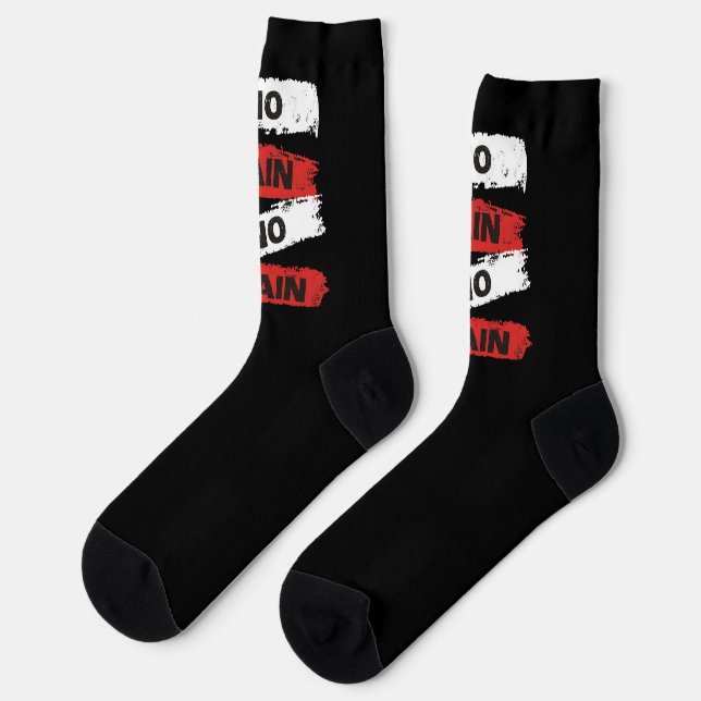 Chaussette Entraînement Sans Douleur Sans Résultat (Gauche)