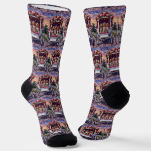 Chaussette Épagneul breton Saint-Valentin