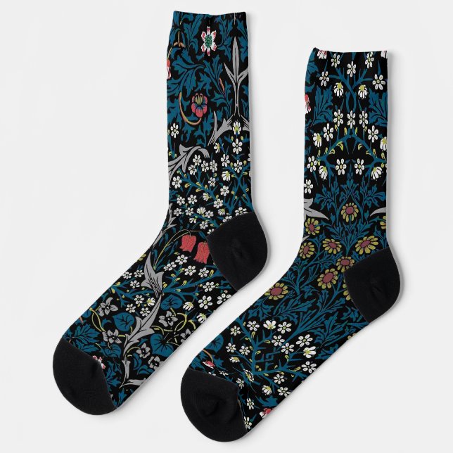 Chaussette Épine noire, William Morris (Gauche)
