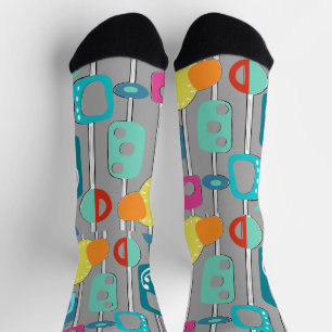 Chaussette Équipe de chaussettes modernes du milieu du siècle