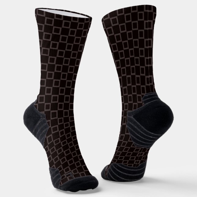 Chaussette Équipe sportive Sock Brown Caffee Lattes Classique (Angulaire)