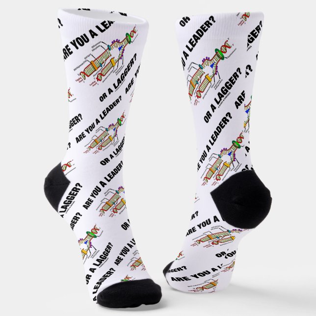 Chaussette Es-Tu Un Leader ? Ou Un Plus Grand ? Réplication A (Angulaire)