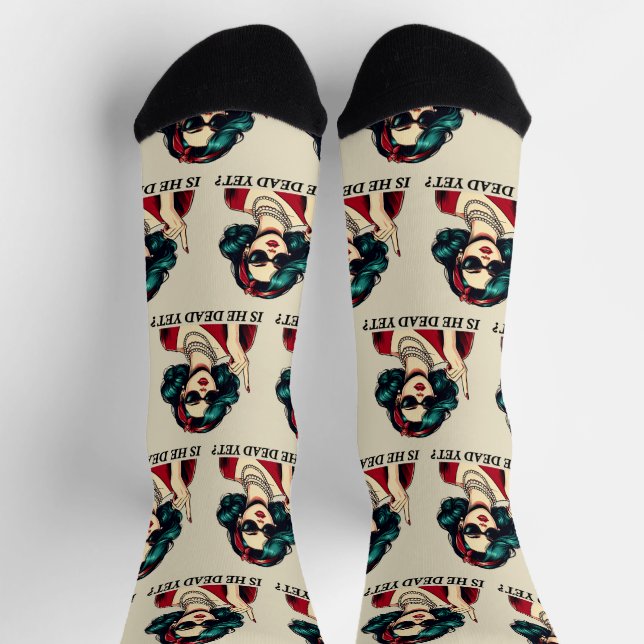 Chaussette Est-Il Mort, Mais Drôle De Dire Un Humour Sombre V (Haut)