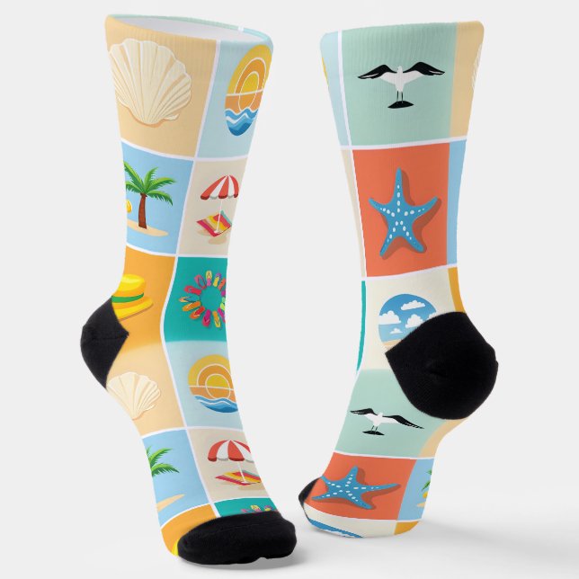 Chaussette Été Rétro (Angulaire)