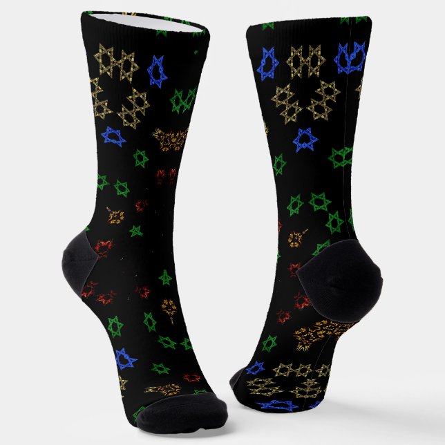 Chaussette étoile de david israélienne (Angulaire)