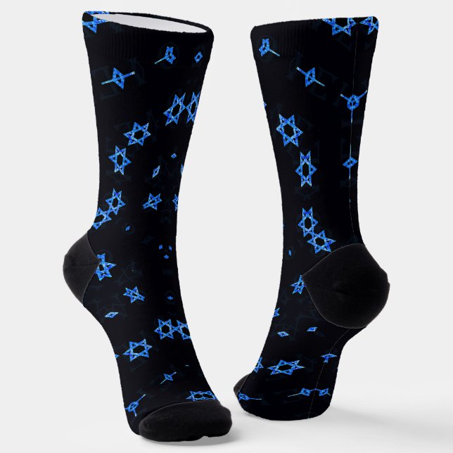 Chaussette étoile de david israélienne (Angulaire)
