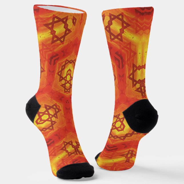 Chaussette étoile de david israélienne (Angulaire)