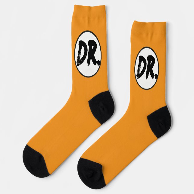 Chaussette Étui pour téléphone Orange DR. Logo (Gauche)