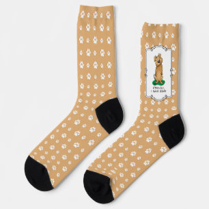 Chaussette Évidemment j'ai des problèmes - Chien drôle avec d