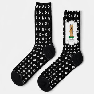 Chaussette Évidemment, vous avez des problèmes - Drôle chien