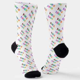 Chaussette Exemple de chaussettes avec logo d'entreprise prom