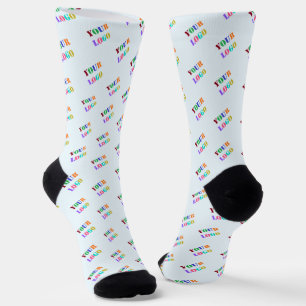 Chaussette Exemple de chaussettes personnalisées avec logo d'