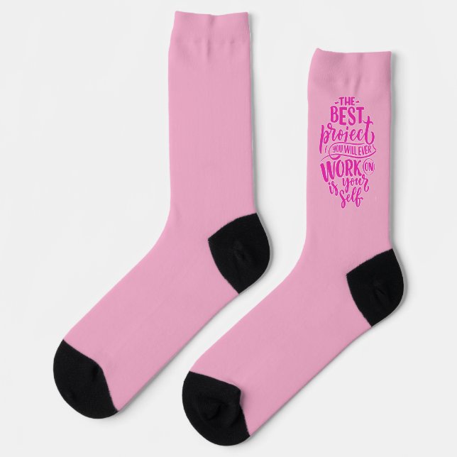 Chaussette Exercice pour femmes Travail sur soi  (Gauche)