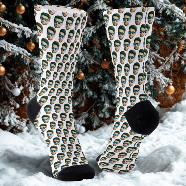 Chaussette Face du Mariage de la tête de face personnalisée (Créateur téléchargé)