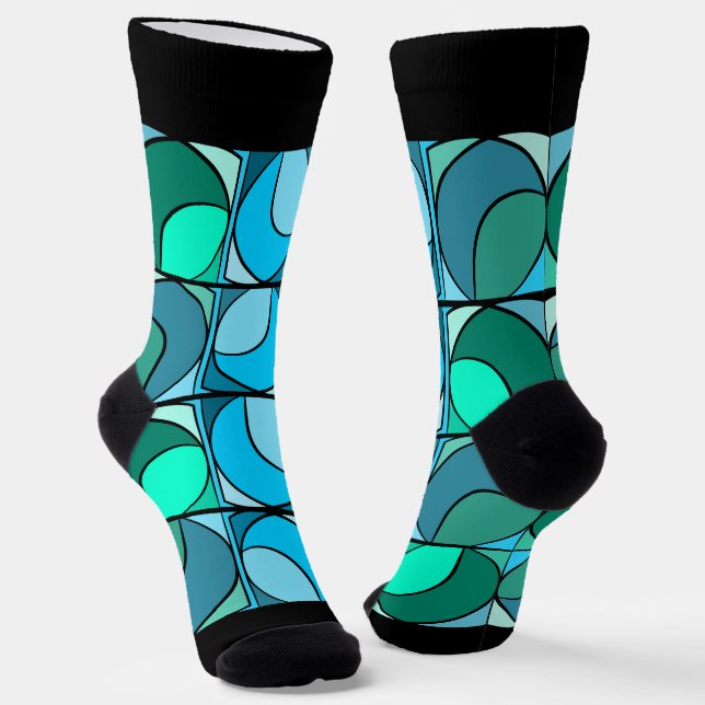 Chaussette fantaisie 70's (Angulaire)