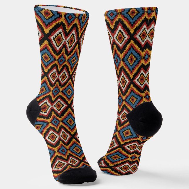 Chaussette Faux tricot cool Western (Angulaire)