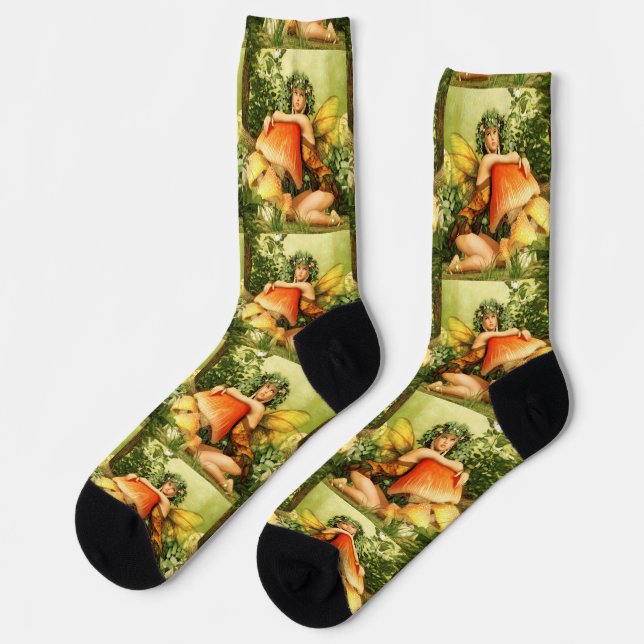 Chaussette Fée champignonnière Thunder_Cove (Gauche)
