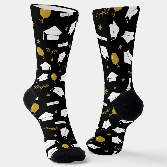 Chaussette Félicitations pour le diplôme  (Angulaire)