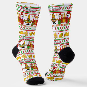 Chaussette Feliz Navidad Ugly Motif