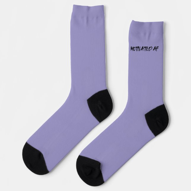 Chaussette Femme motivée à fond pour l'exercice (Gauche)