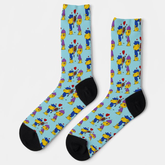 Chaussette Ferald et Sahsha Furet (Gauche)