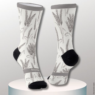 Chaussette Fermier récolte des épis de blé, Action de grâce