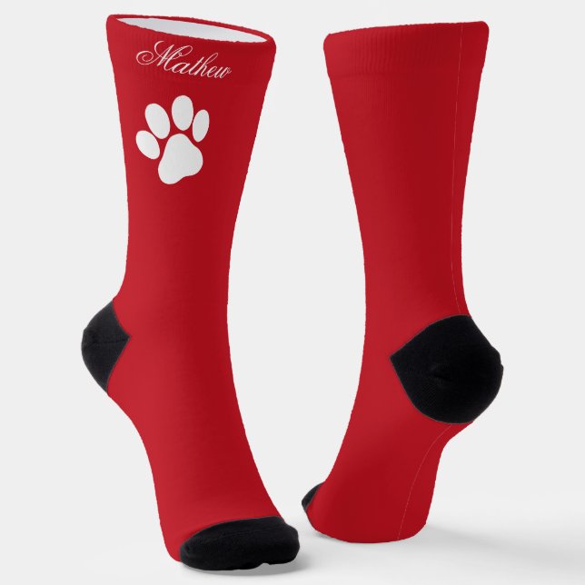 Chaussette Festive Christmas Stocking With Your Custom Name (Angulaire)