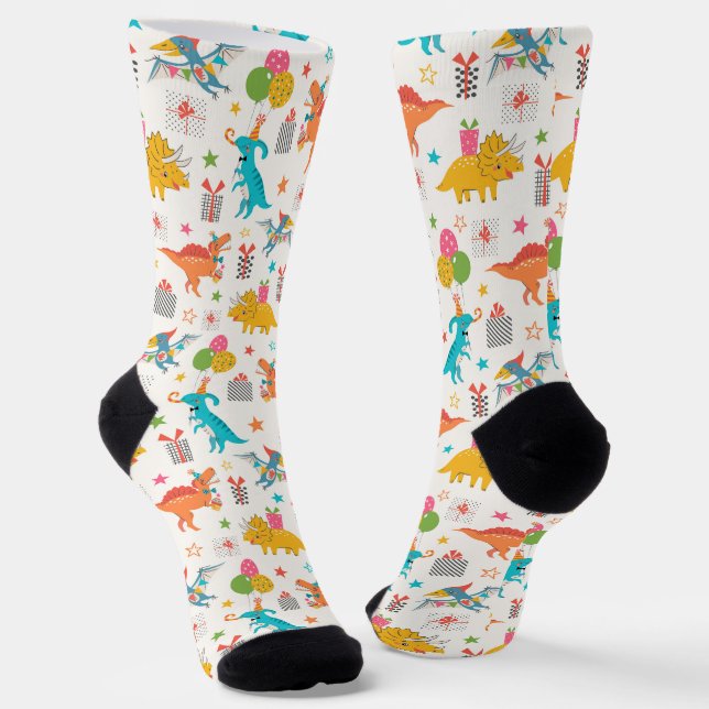 Chaussette Fête des dinosaures  (Angulaire)