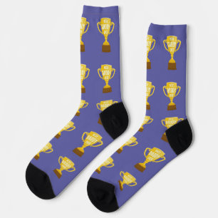 Chaussette Fête des pères Cool de la coupe du Trophée Meilleu