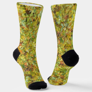 Chaussette Feuilles de Chaussettes folles Art d'automne