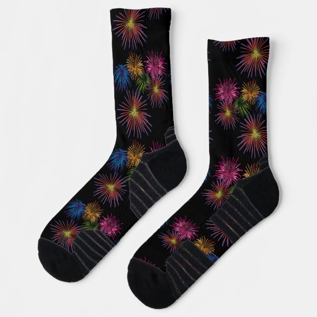 Chaussette Feux d'artifice explosifs Thunder_Cove (Gauche)