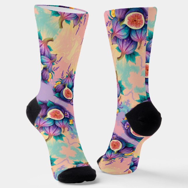 Chaussette Fig coloré (Angulaire)