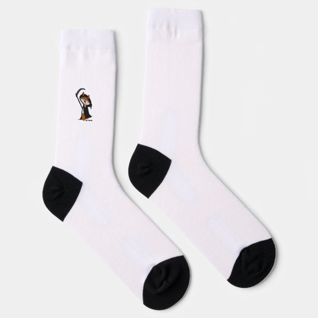 Chaussette figdewdrops chaussettes crew Fig sinistre (Droite)