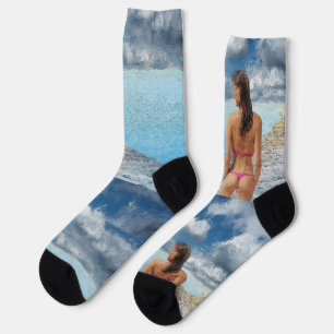 Chaussette Fille en bikini Thunder_Cove 