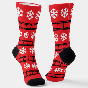Chaussette Film Hollywood Réalisateur de film de Noël Festif
