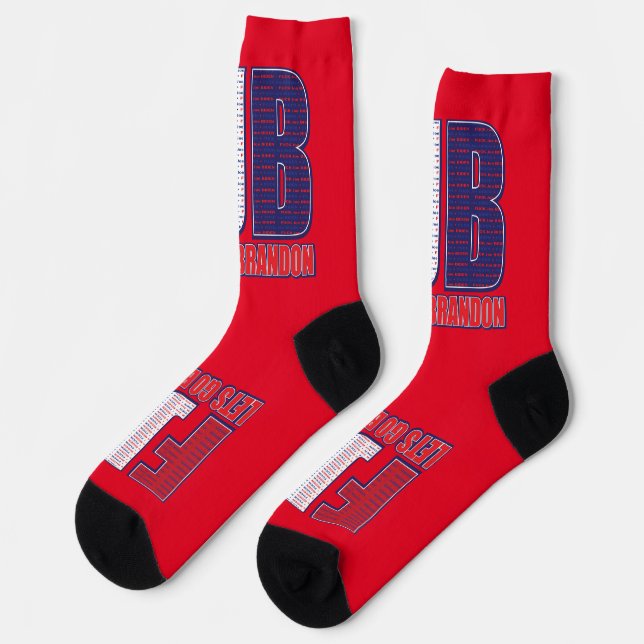 Chaussette FJB Allons-y Brandon (Gauche)