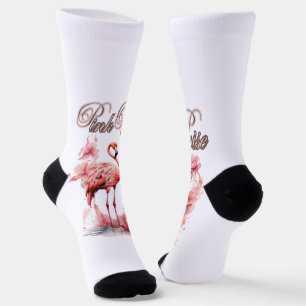Chaussette Flamant rose rose Style Bella Kotak