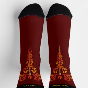 Chaussette Flammes Caduceus Chaussettes