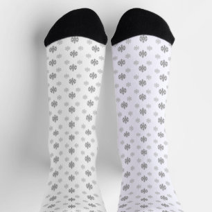Chaussette Flèche de neige grise