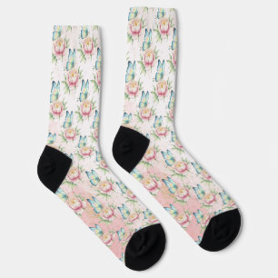 Chaussette Fleur